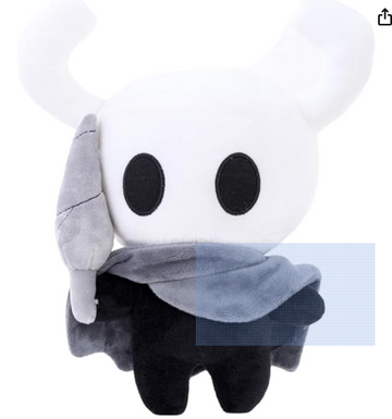 Hollow Knight Plush Toys,Monster Hollow Knight Plush,Plush Toy with Cape,Game Grimm Plush Stuffed Pillow Toys,Stuffed Dolls for Cartoon Anime Game Fans Gift